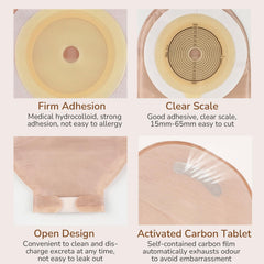 Heagimed stoma measurement card aids sizing for a precise fit