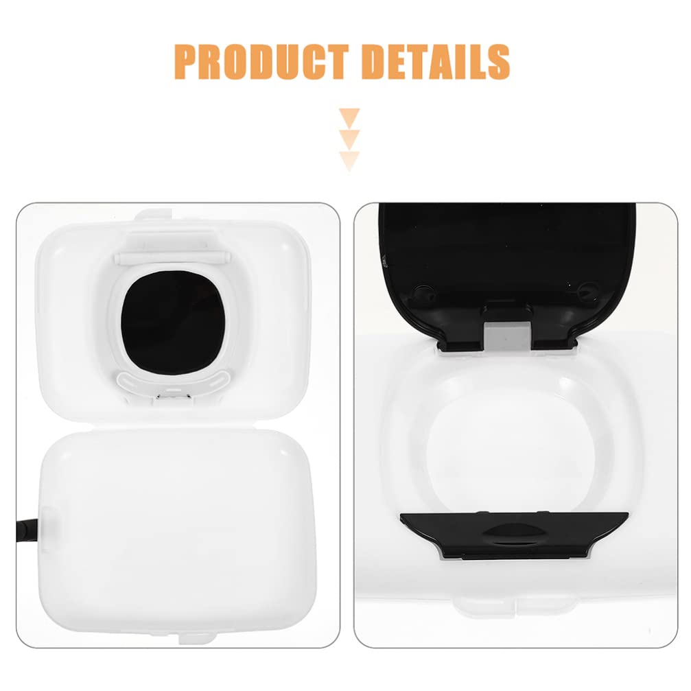 Healeved mini wipes container on the go emphasizes quick access in crowded bags