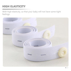 Healifty 12-piece strap set laid out for versatile cloth diaper closure.