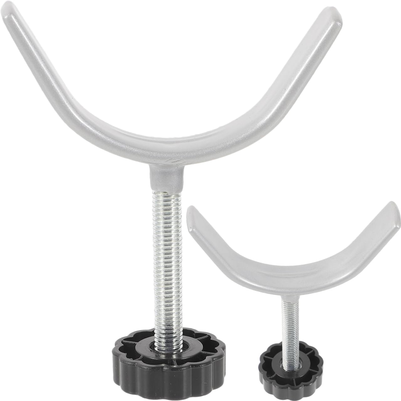 Healifty baby gate on a stair banister using pressure mounting for safe passage.