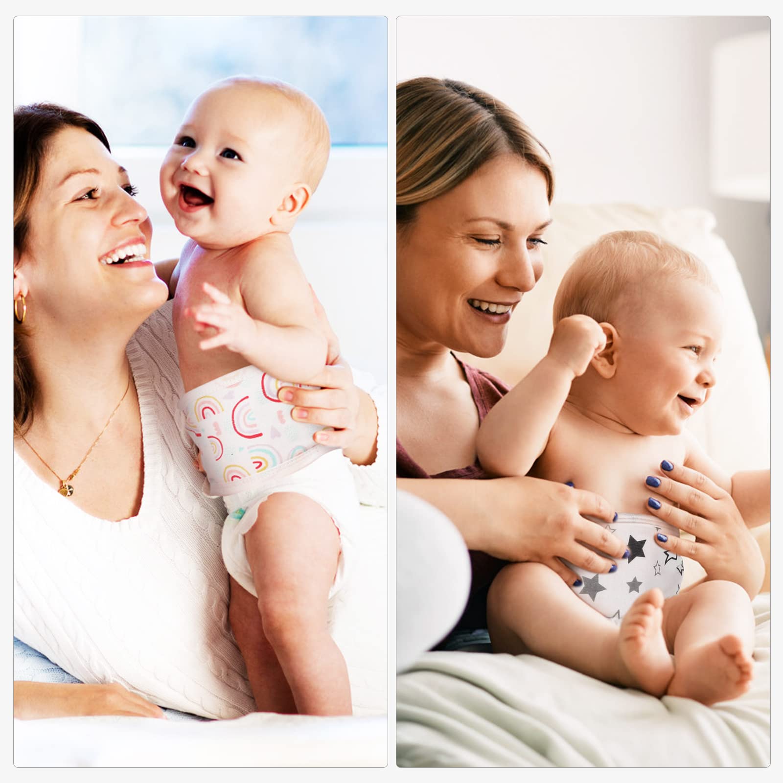 Healifty soft comfort belly band supports newborn movement and wearability.