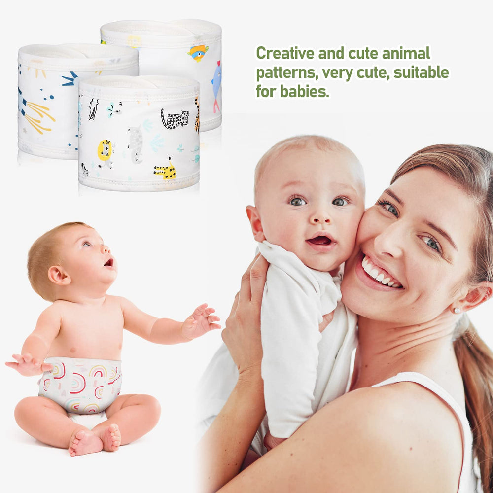 Healifty soft newborn navel belt in cotton for cozy daily wear.
