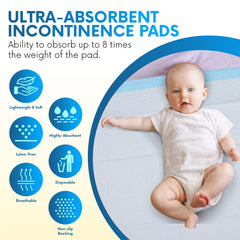 Healqu absorbent core close-up highlights quick absorption