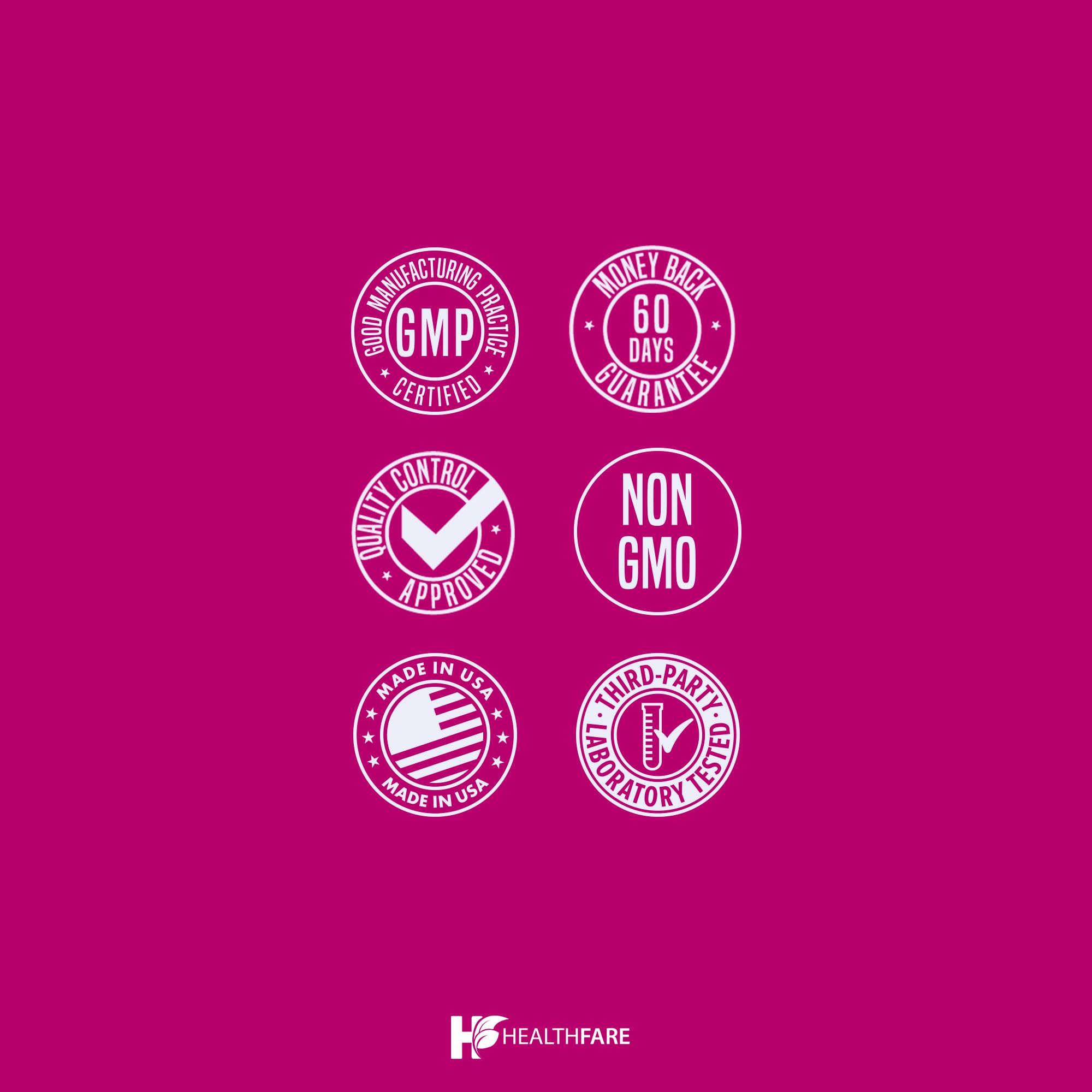 Healthfare Feminiva safety seal reassures trust for routine use.