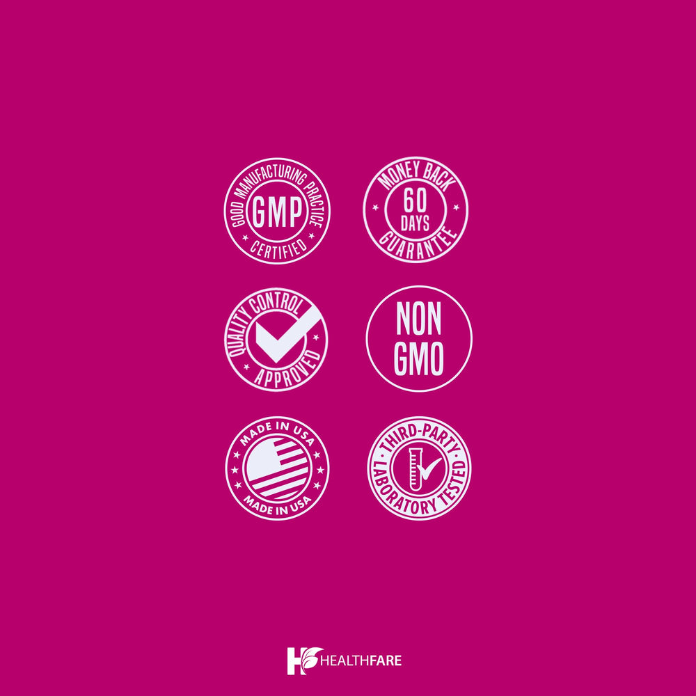 Healthfare Feminiva safety seal reassures trust for routine use.