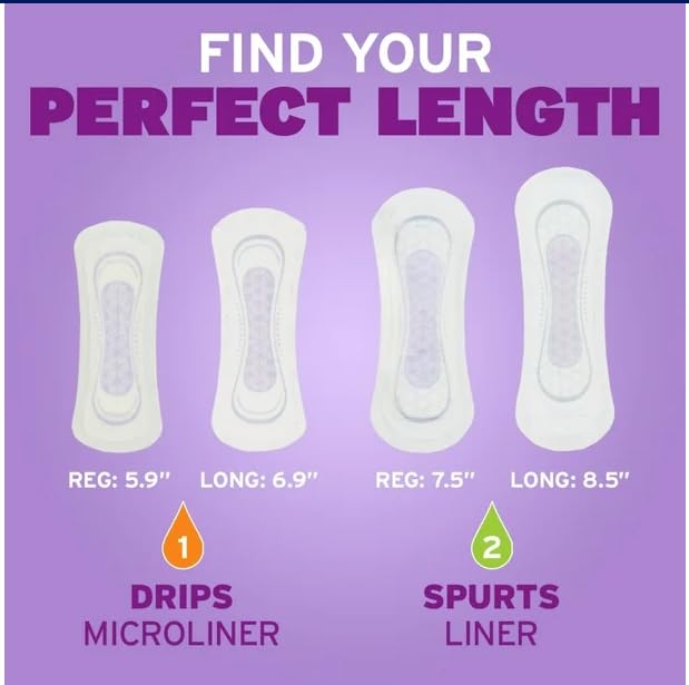 Healthy Surplus Poise Microliners two-pack bundle image highlights great value.