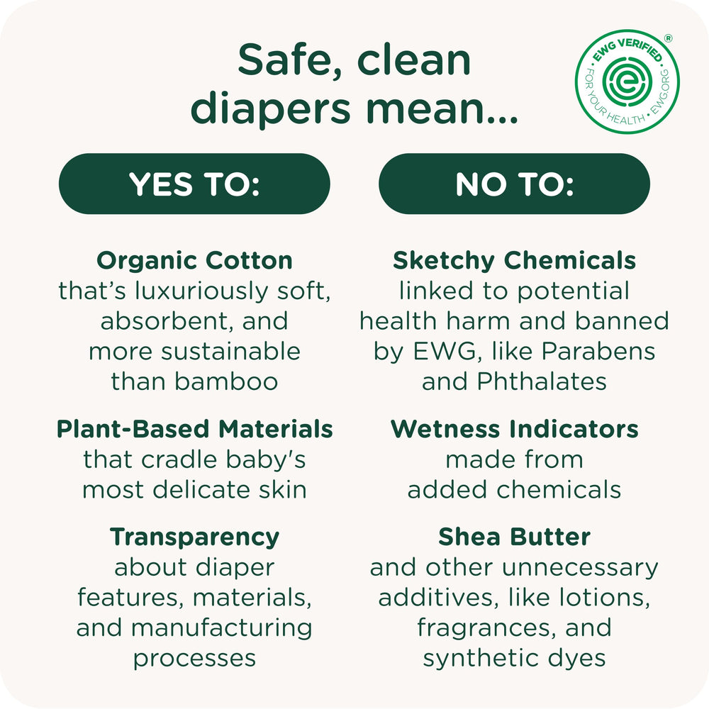 Healthybaby diaper showing Clean Air Channels for moisture management.