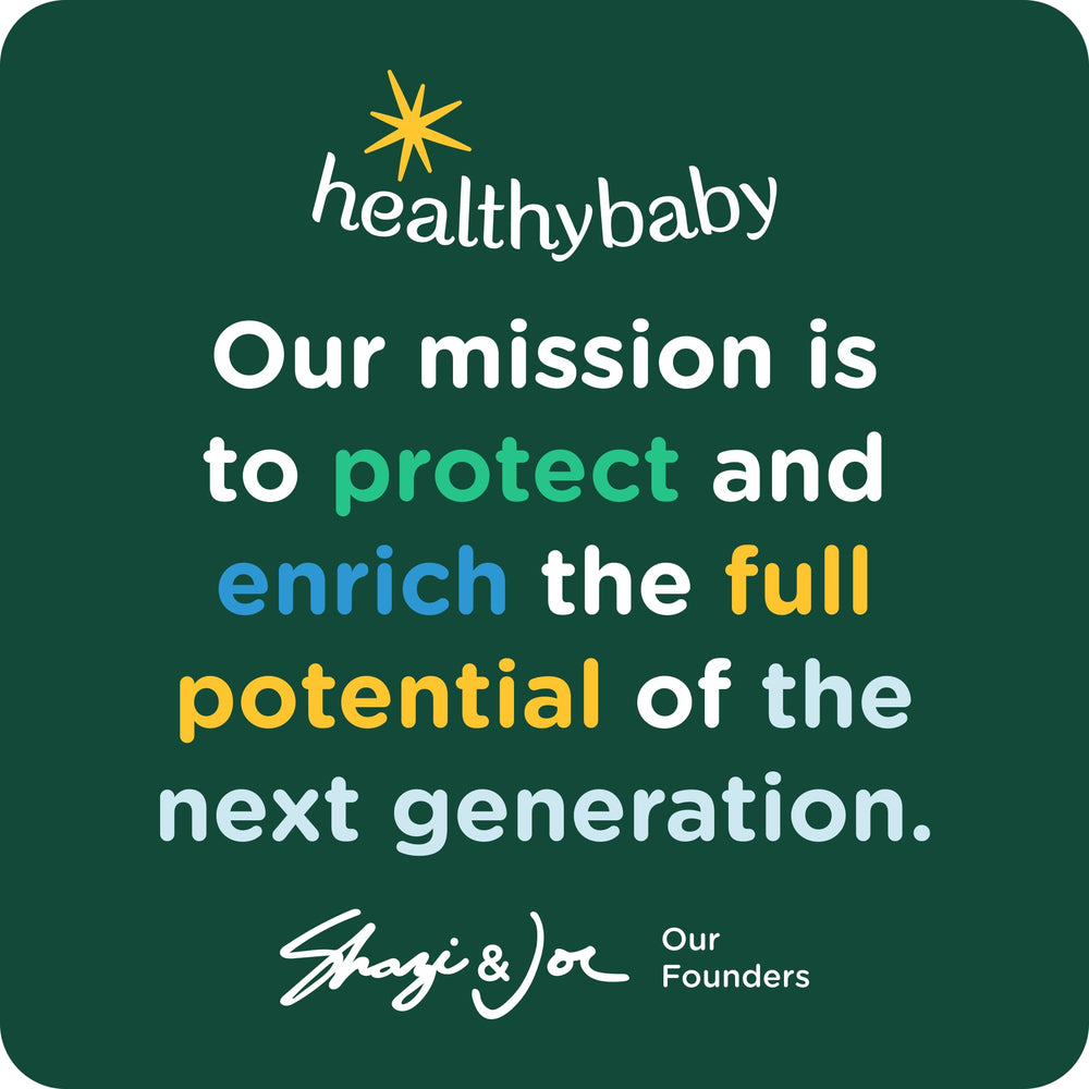 Healthybaby Nordic Swan and FSC labels emphasize sustainable materials and responsible sourcing.