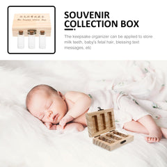 Healvian fetal hair storage box wall mount, decorative nursery keepsake