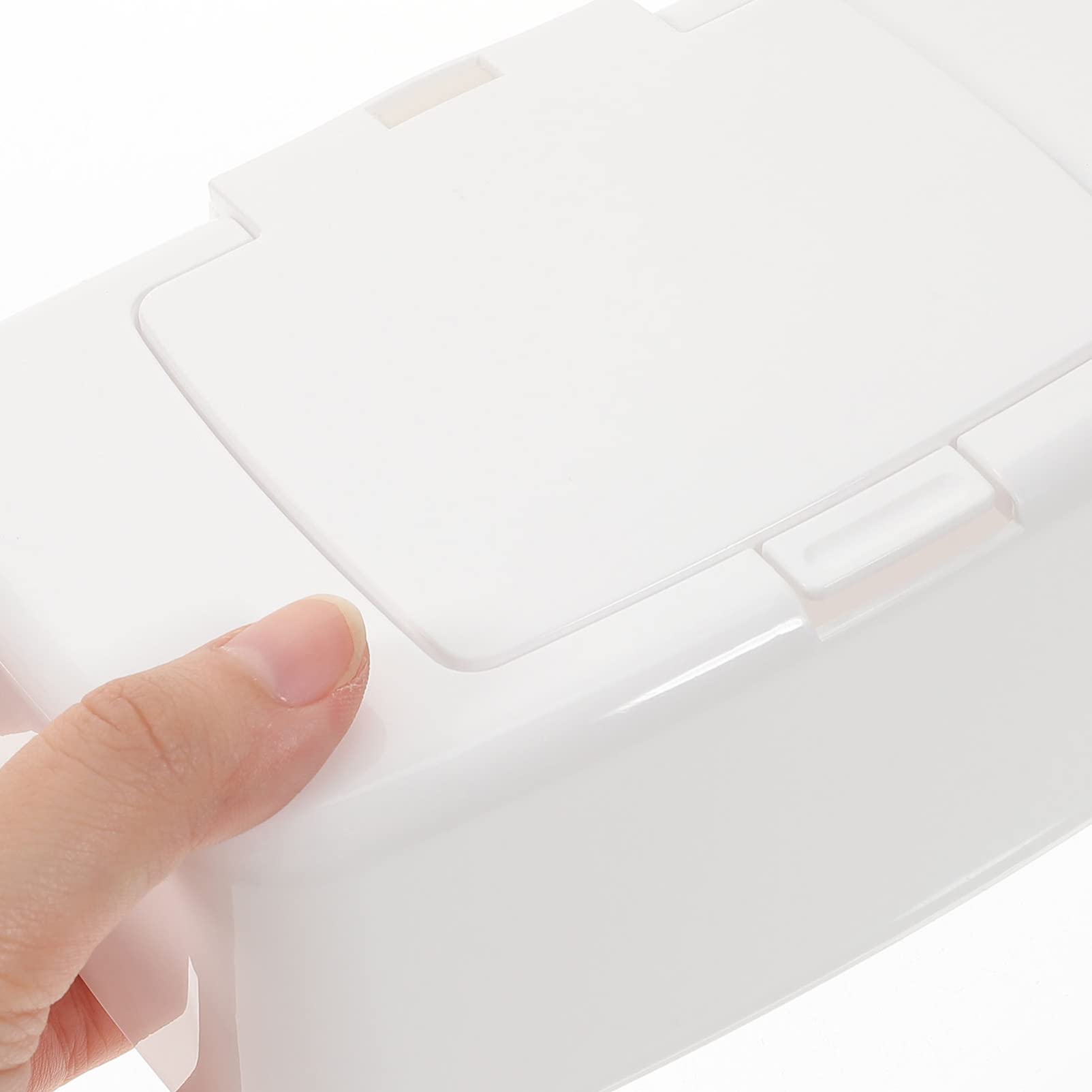 Healvian wipe dispenser compact design fits neatly on counters and desks.