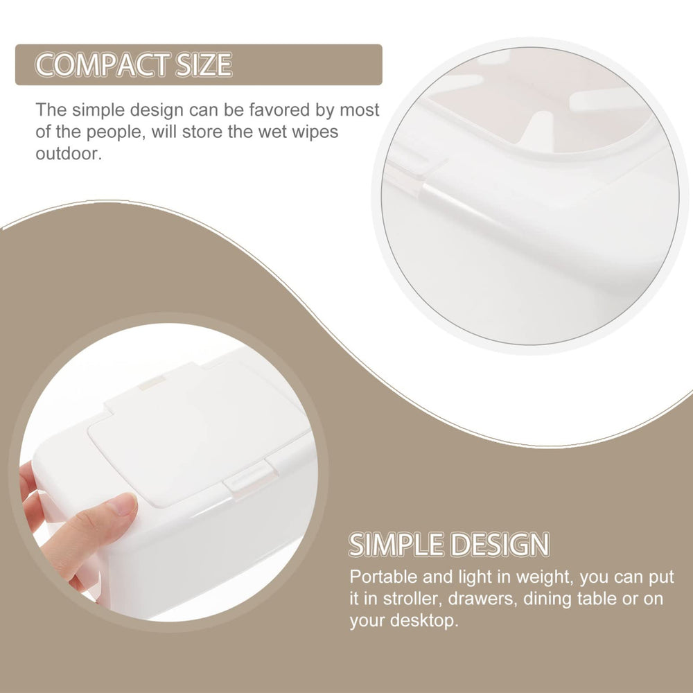 Healvian Wipes Storage Multi-Use suits baby, adult, and makeup wipes.