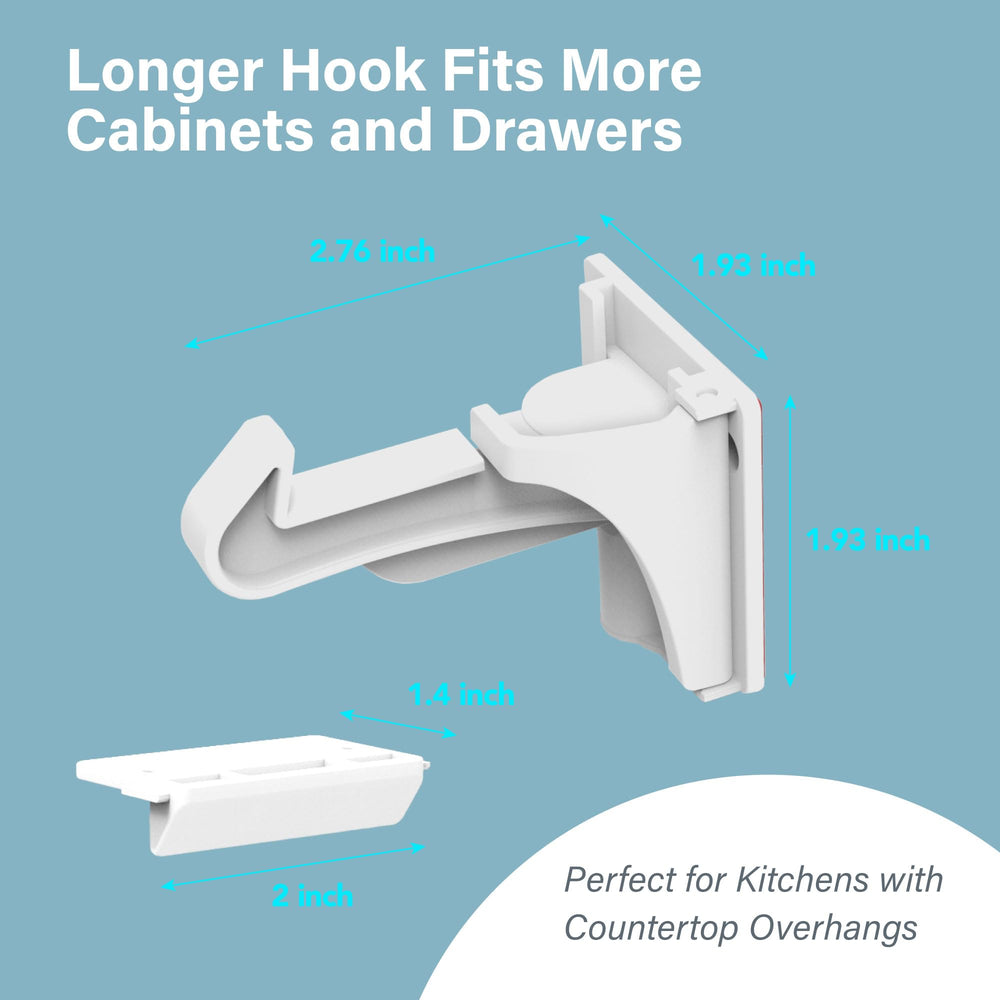 Heart of Tafiti longer hook design fits more cabinets and drawers