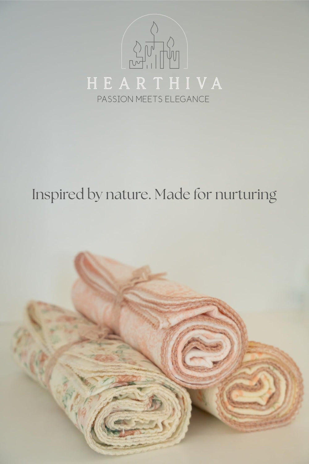 HEARTHIVA 3-pack packaging shown, gift-ready set for new parents.