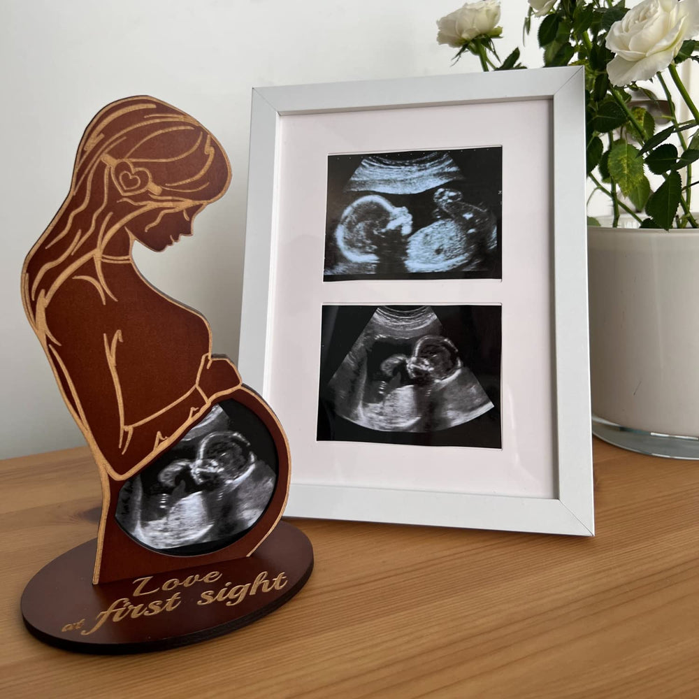 Heart's Sign ultrasound frame bundle ready for pregnancy milestones.