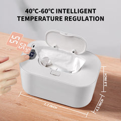 Hebafri baby wipe warmer five modes offer customizable warmth.