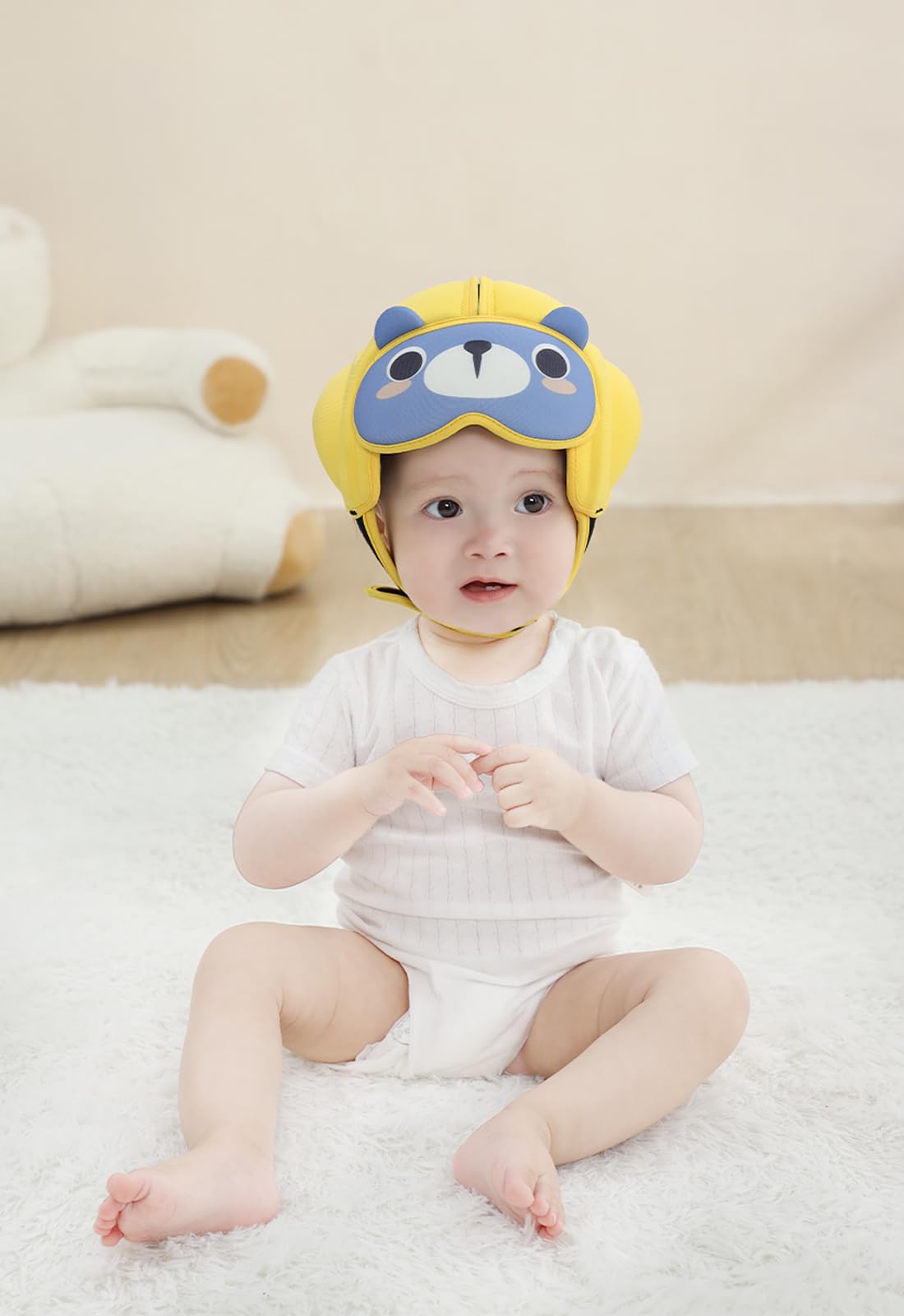 HECCEI Mambobaby 360-wrap head protection for all-around coverage
