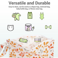 HECCEI wet dry bag open-quick-access for gym and beach days.