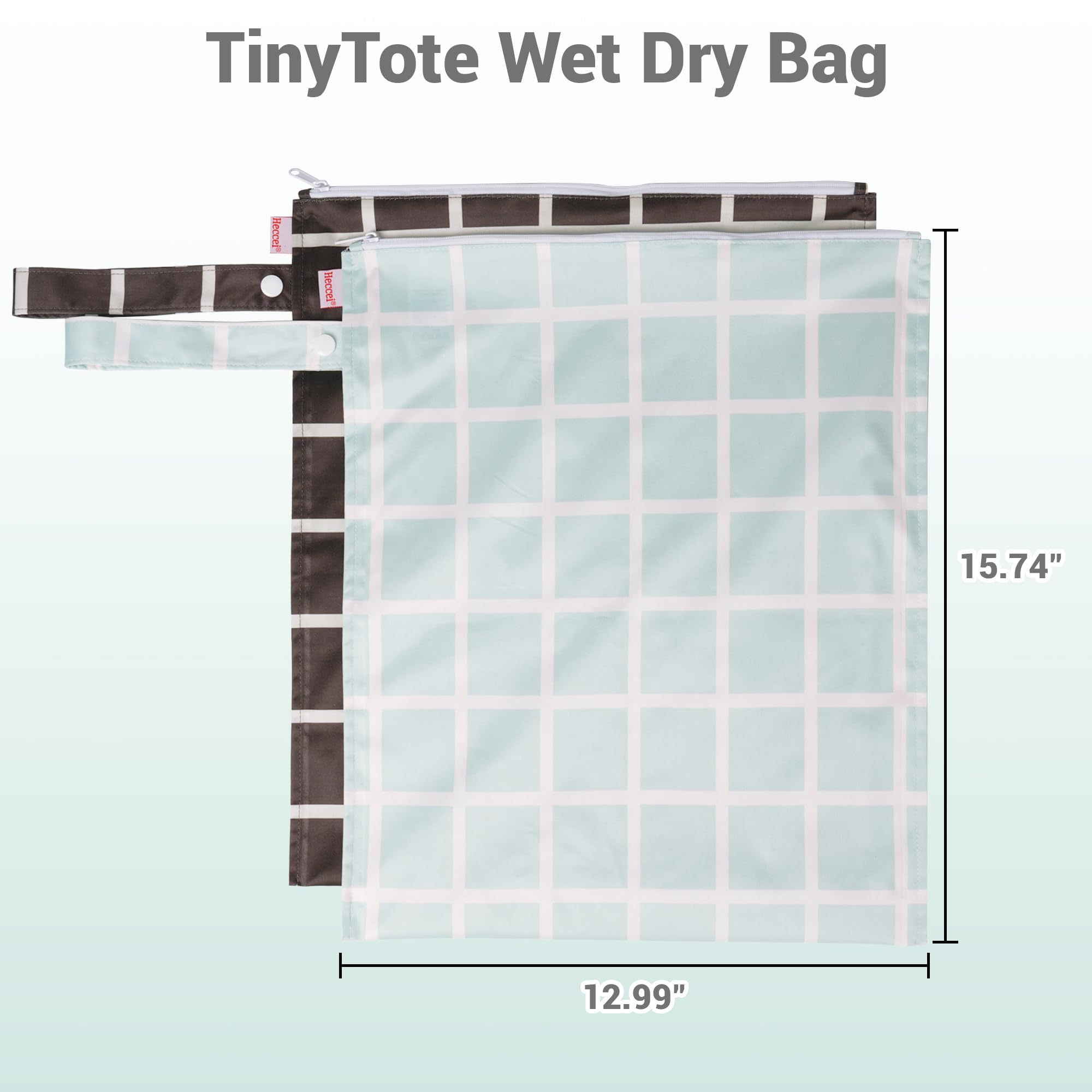 HECCEI wet dry bag stylish multiuse for travel and everyday.