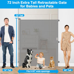 HEELALBABY mesh design with soft, scratch-resistant fabric protects walls and furniture.