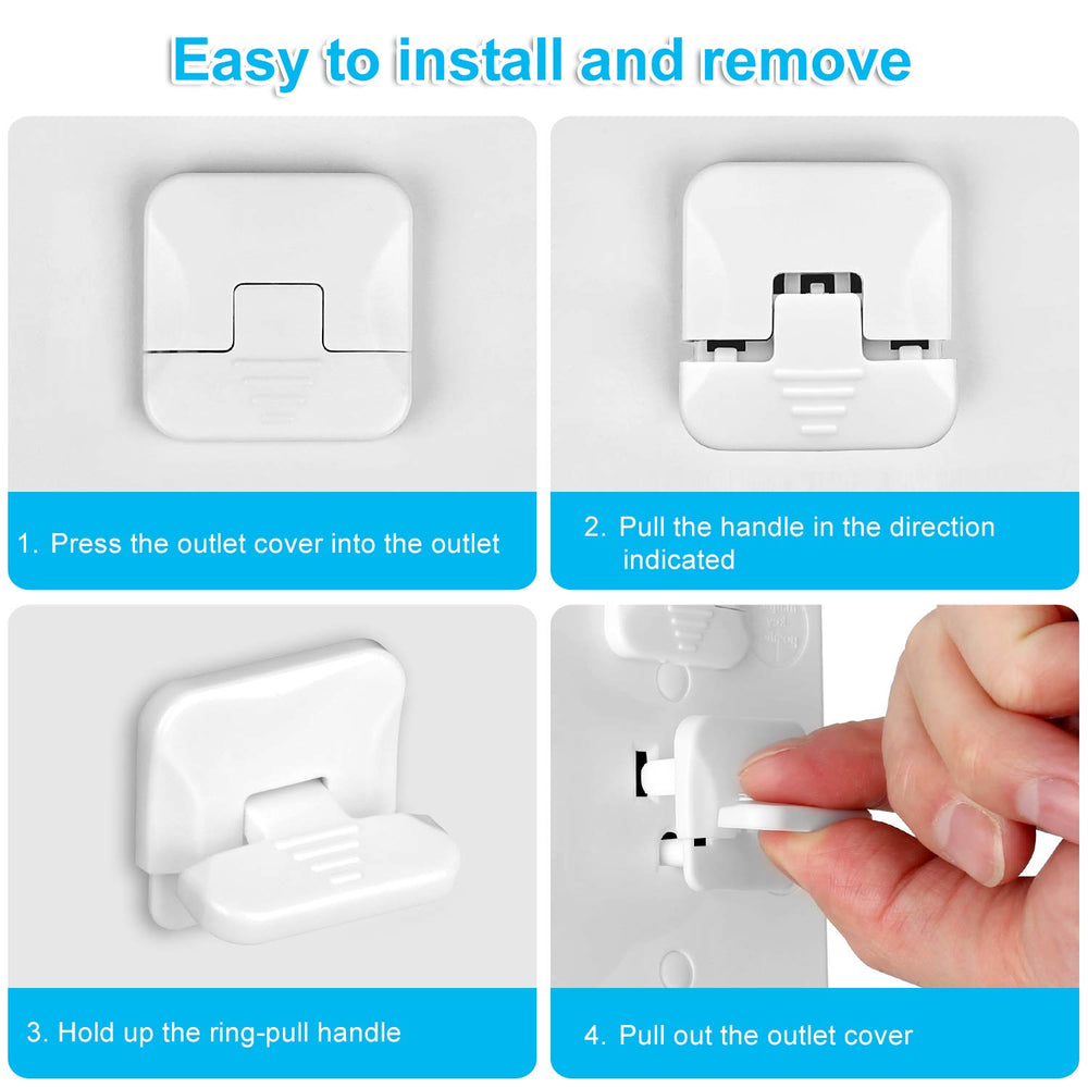 HEELALBABY versatile outlet protectors suit kitchens, living rooms, and play areas