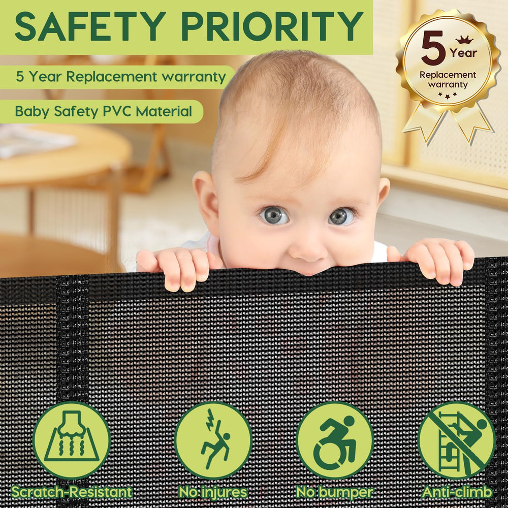 HEELALBABY 55-wide gate one-handed lock enables easy operation.