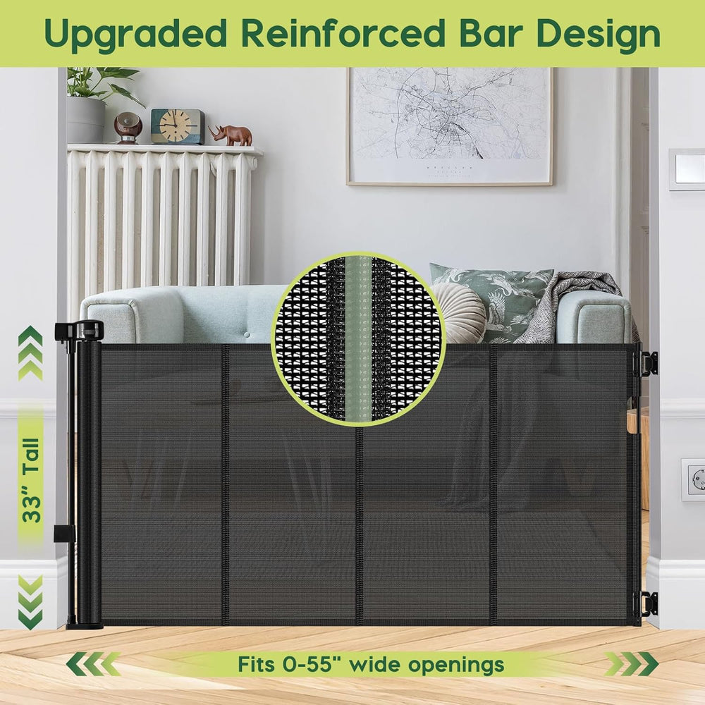 HEELALBABY 55-wide retractable design rolled up neatly saves space.
