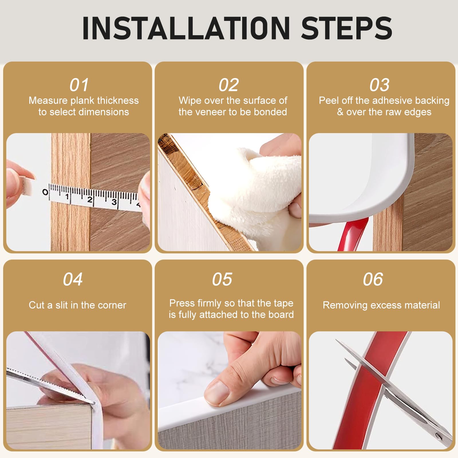 HeiPen corner edge protector on tables reduces sharp edges.