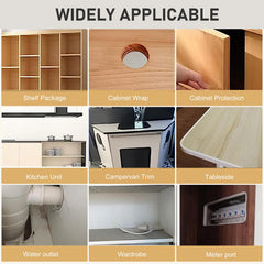 HeiPen corner edge protector used on a table corner for protection and style.