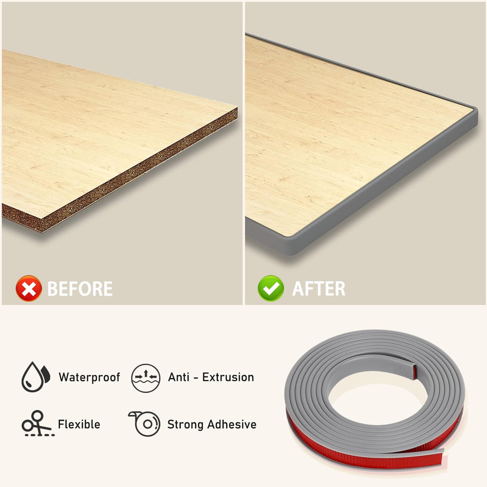HeiPen self-adhesive edge trim applies quickly without tools.