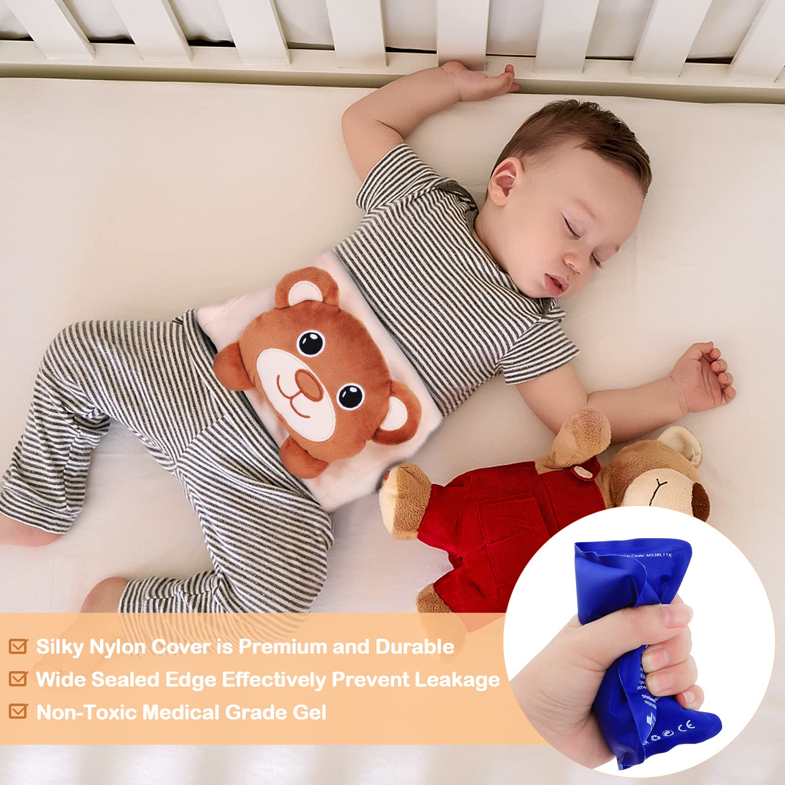 Heigoeost safe materials ensure non-toxic, reliable heat for babies.