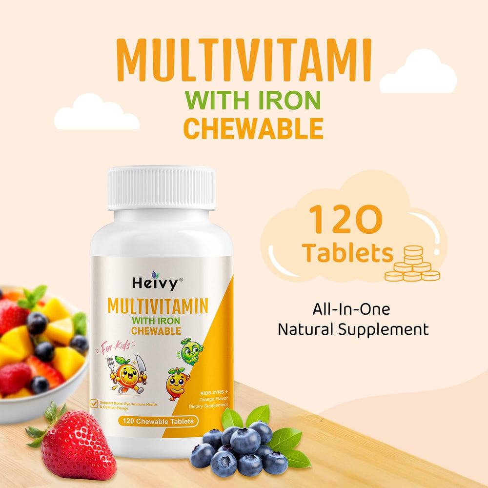 Heivy vitamin c eye health nutrients chewables for healthy vision