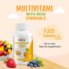 Heivy vitamin c eye health nutrients chewables for healthy vision