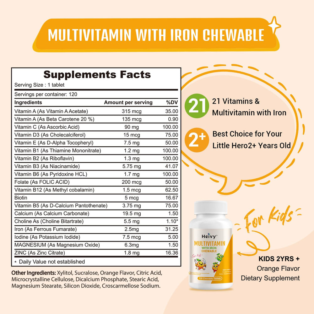 Heivy vitamin d3 bone health chewables highlight strong bones