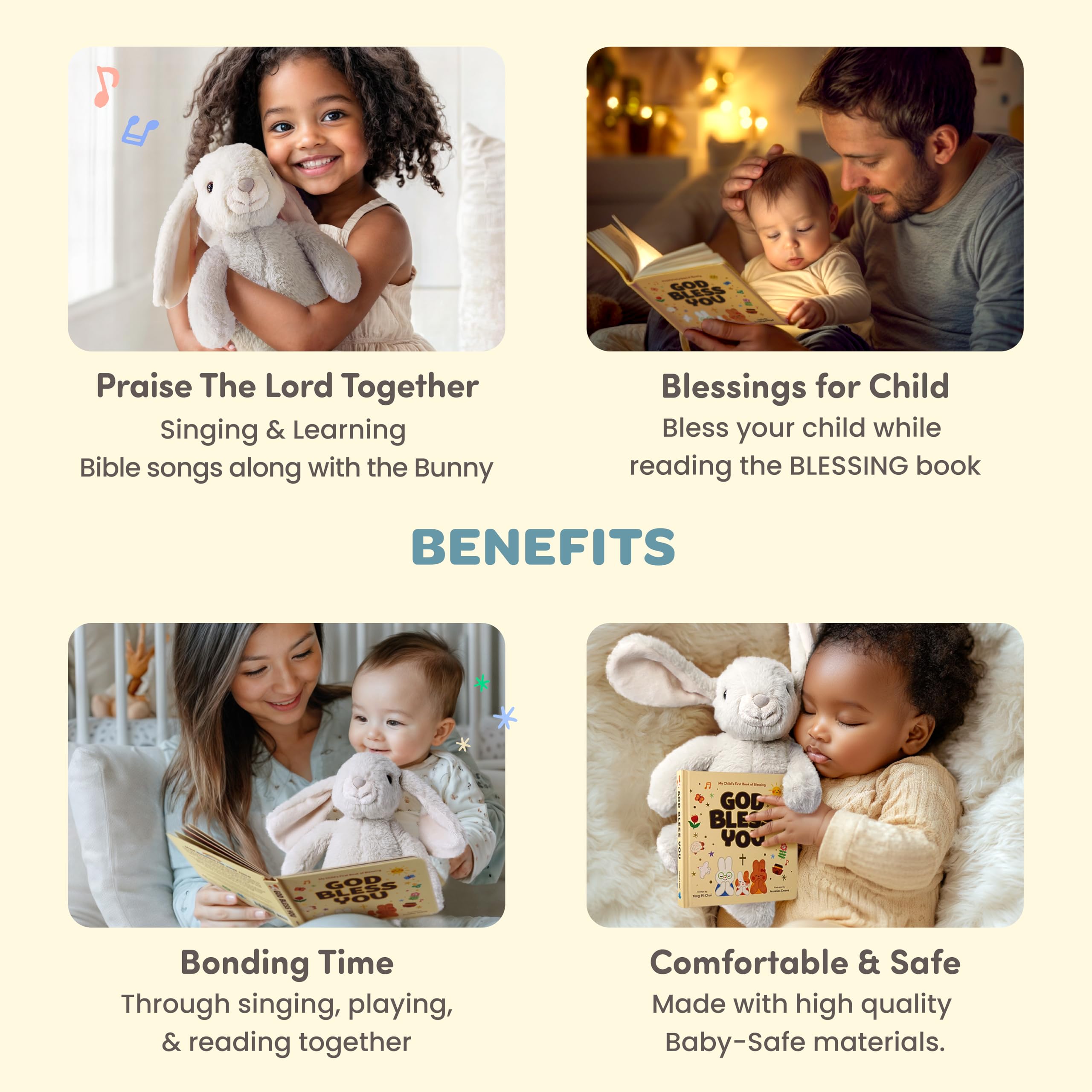 Hello 2 Kids Gift Set on display for baptisms and dedications