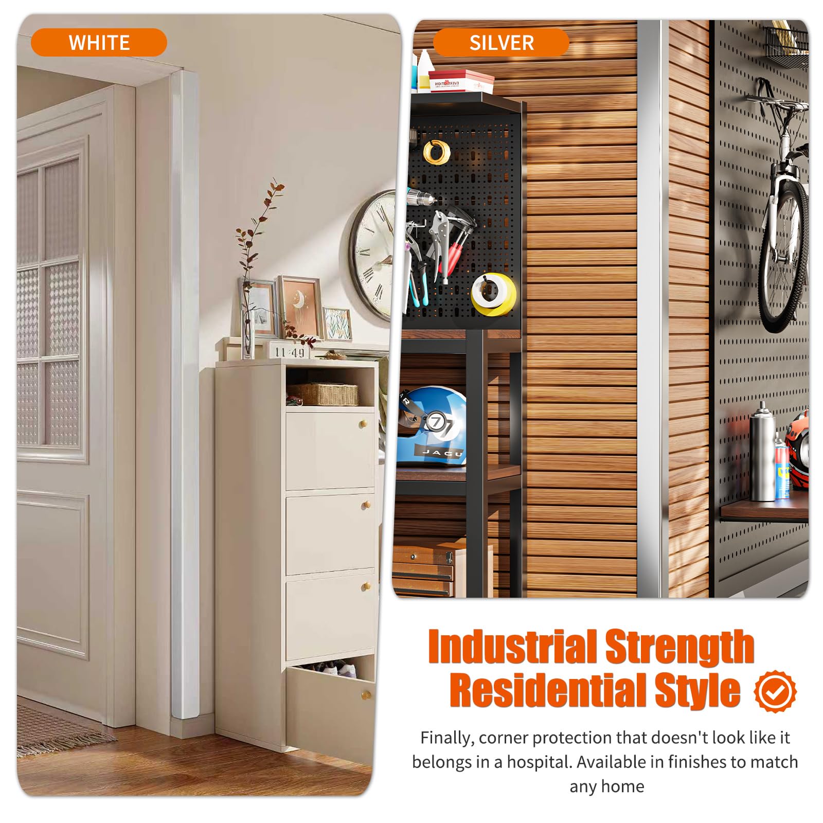 HelloaySen durable polished finish resists rust and stays bright.