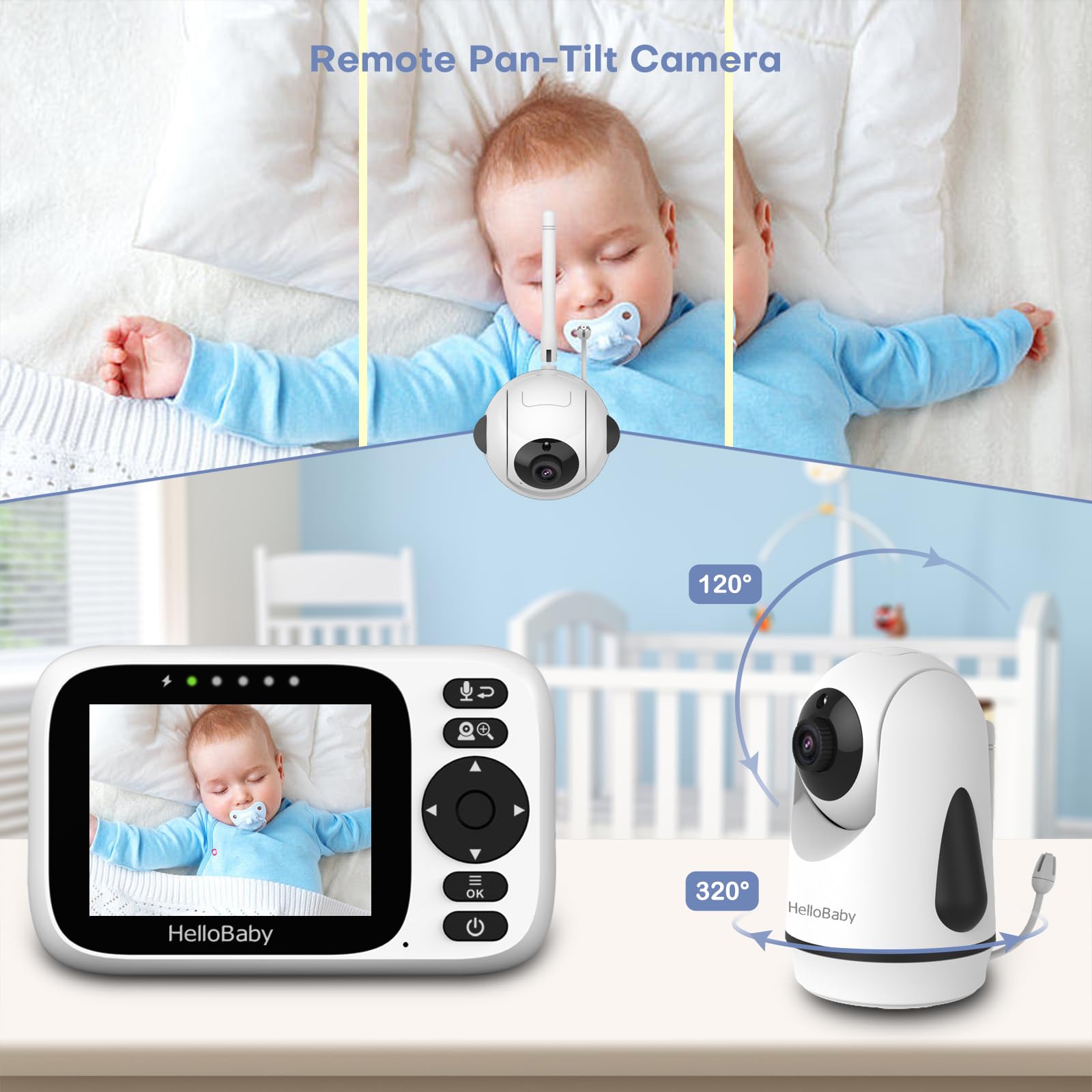 HelloBaby lullabies soothe baby and promote calm bedtime