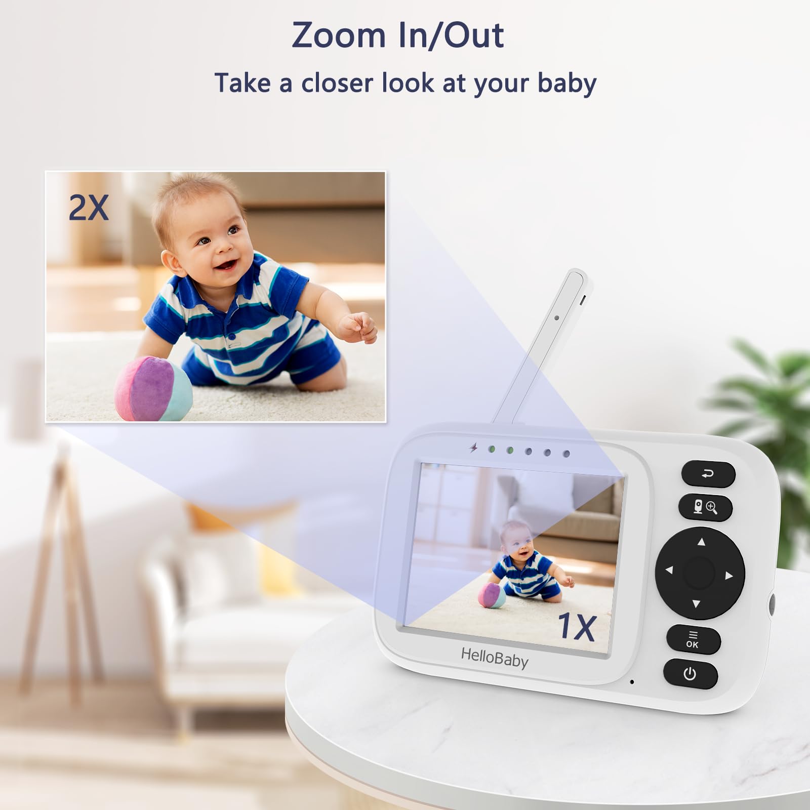 HelloBaby HB2438 one-year support from friendly after-sales team