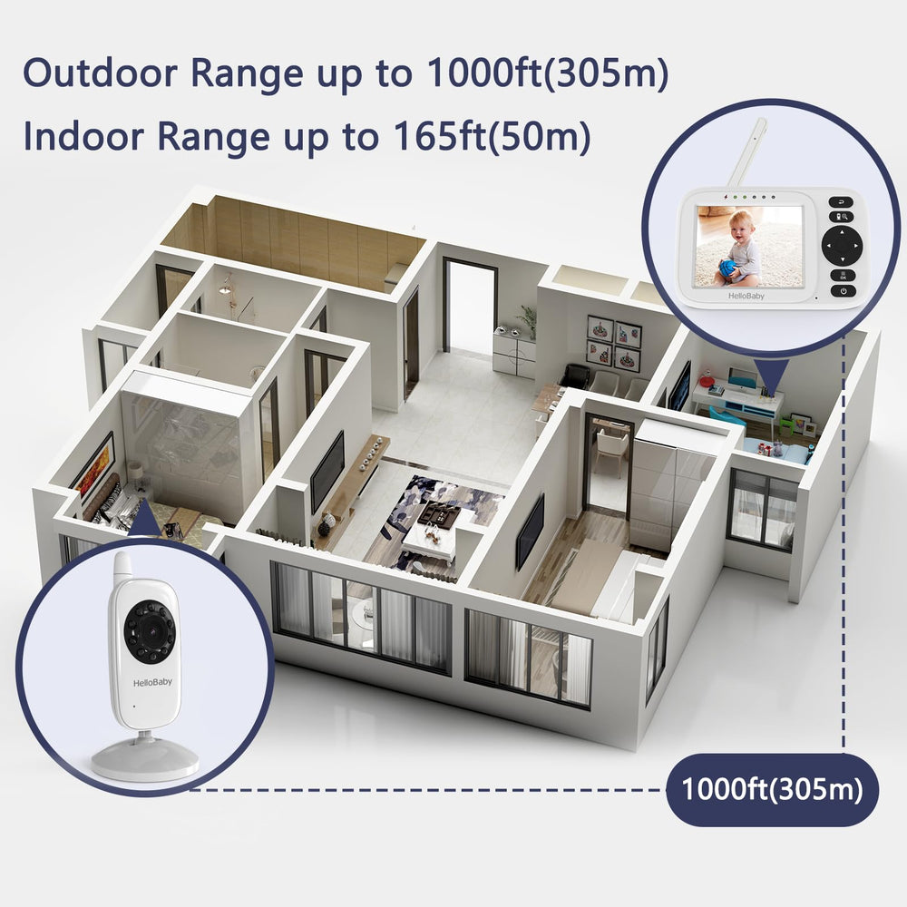 HelloBaby HB2438 plug-and-play setup for instant use