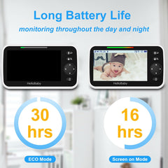 HB6550 2x zoom lets you zoom in for detail without disturbing baby
