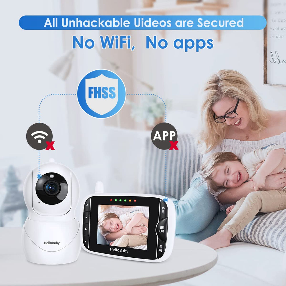 HelloBaby HB66pro no wifi operation for private monitoring.