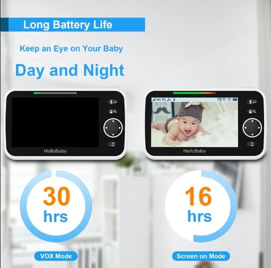HelloBaby no wifi video and audio keeps monitoring simple and secure