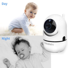 HelloBaby temperature display shows nursery conditions at a glance