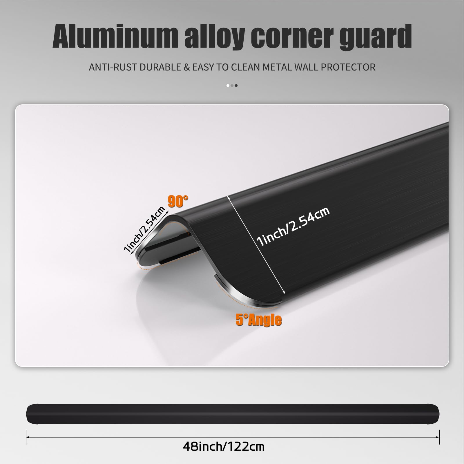 HelloaySen stainless steel corner-guard durability on high-traffic walls.