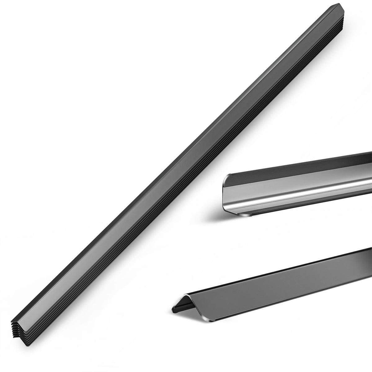 HelloaySen stainless steel corner guard wall mount for durable wall protection.