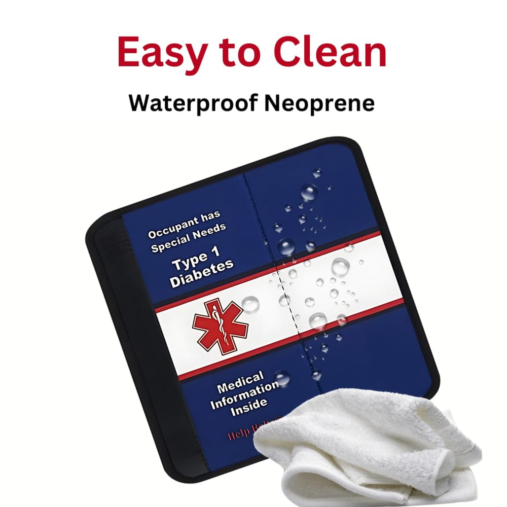 Help Belts medical information sheet prints easily for at-home updates.
