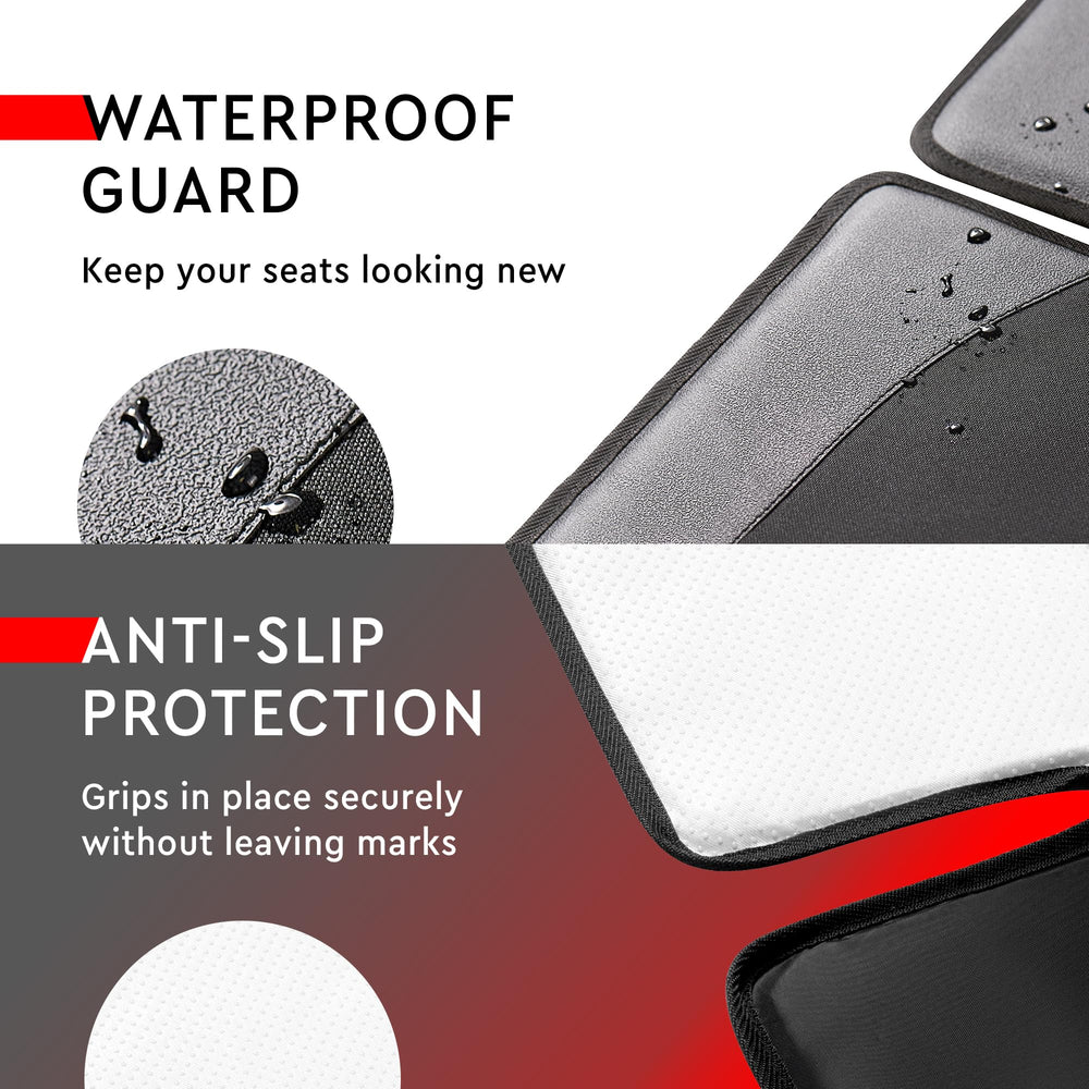 Helteko four-layer waterproof material keeps spills away.