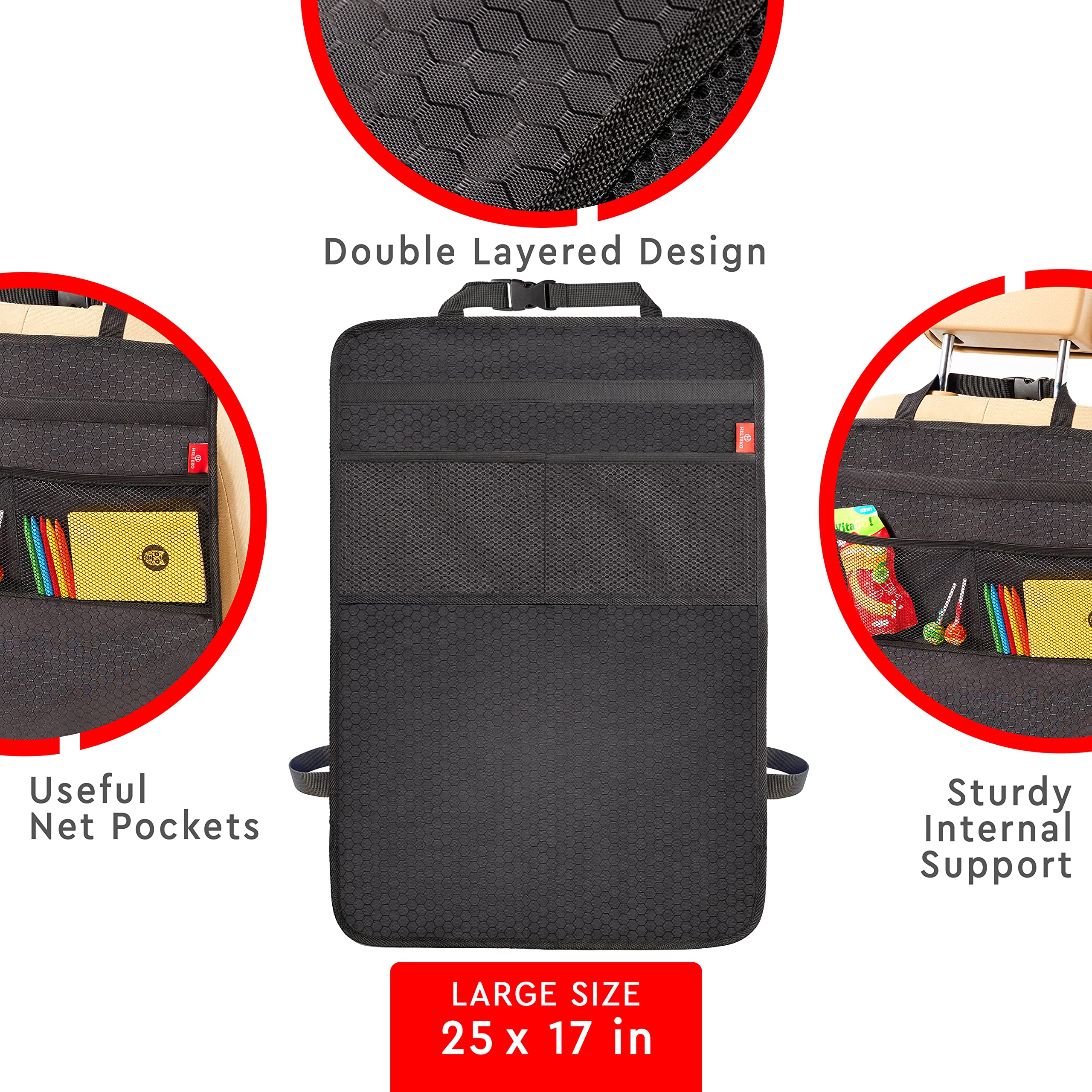 Helteko Kick Mat universal fit for many car models.