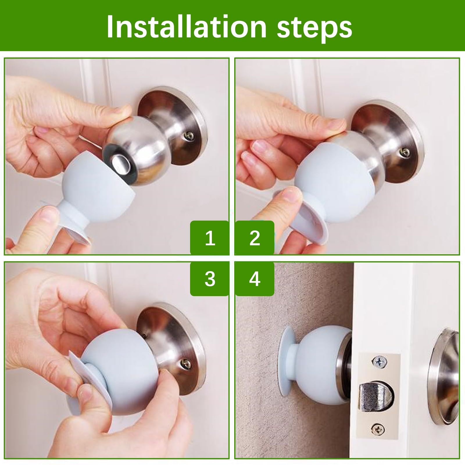 HEMIPLEGIA pink silicone wall-protector reduces door noise