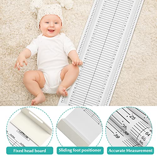 Hemobllo foldable baby measuring mat with portable design for easy storage.