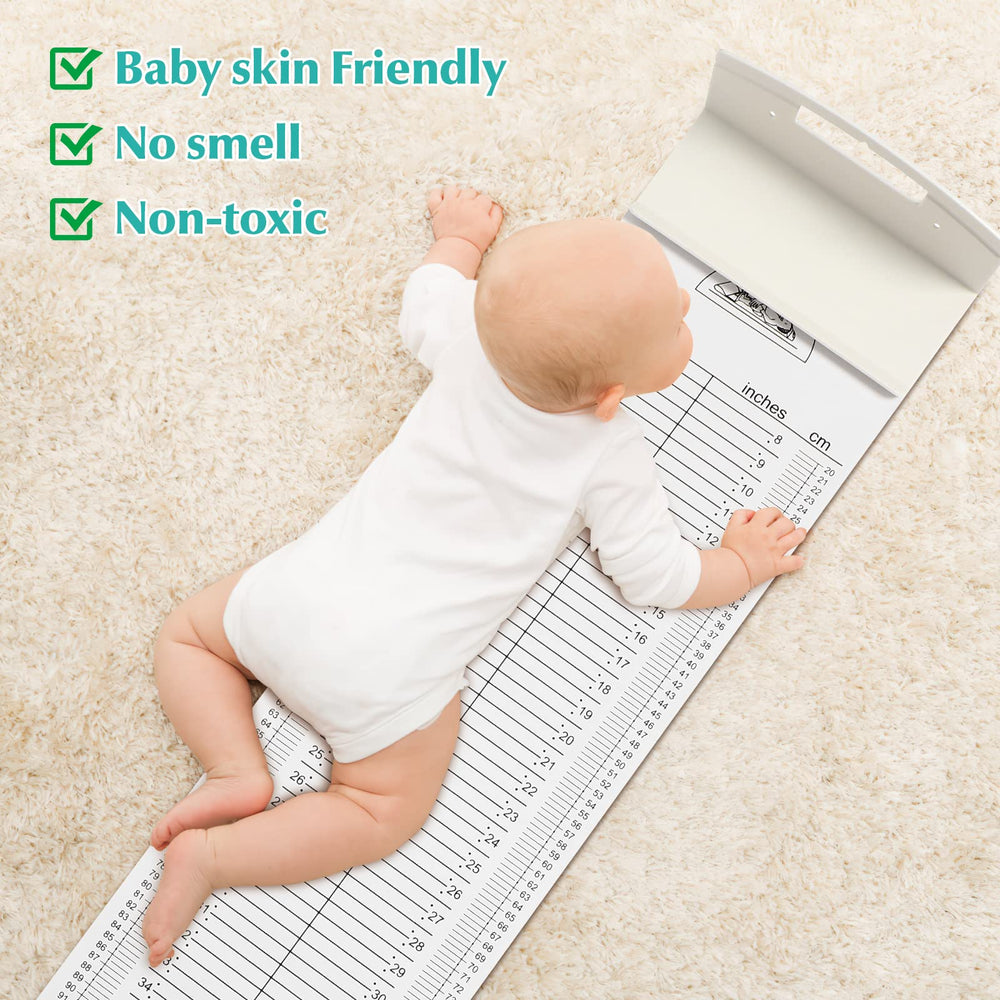 Hemobllo skin-friendly material ensures gentle measurements on newborn skin.